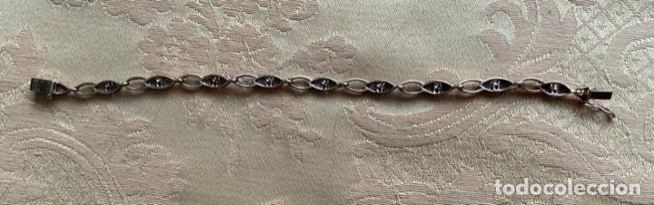 Vintage: PULSERA PLATA CONTRASTADA 925 SOBREDORADA - Foto 13