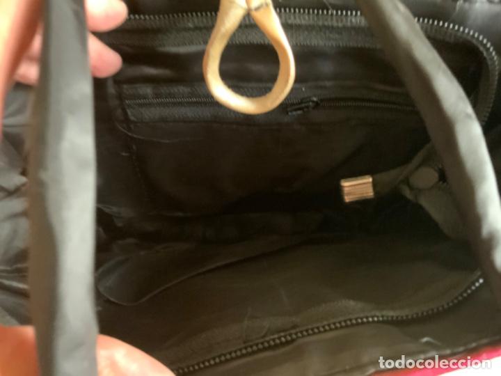 Vintage: BOLSO ORIENTAL, SEDA NATURAL - Foto 11