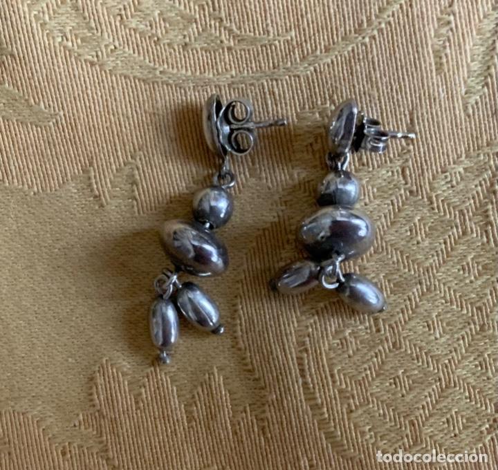 Vintage: PENDIENTES ITALY PLATA 925 - Foto 5