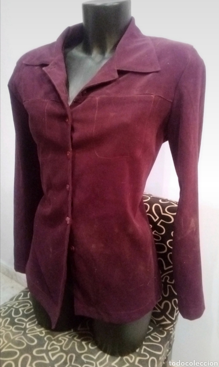 Vintage: Blusa americana terciopelo - Foto 1