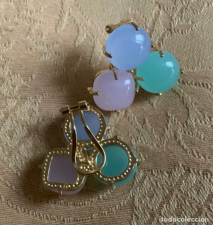 Vintage: PENDIENTES VINTAGE CIERRE OMEGA - Foto 4