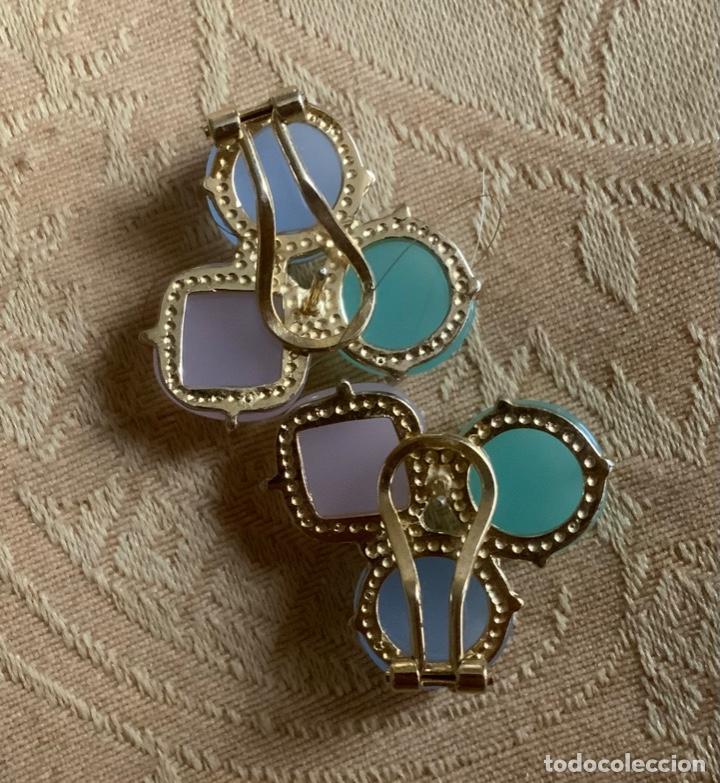 Vintage: PENDIENTES VINTAGE CIERRE OMEGA - Foto 5