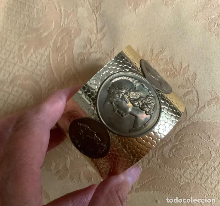 Vintage: BRAZALETE VINTAGE DORADO - Foto 2