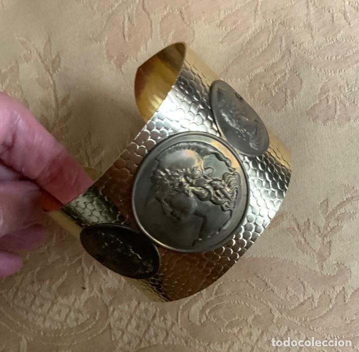 Vintage: BRAZALETE VINTAGE DORADO - Foto 7