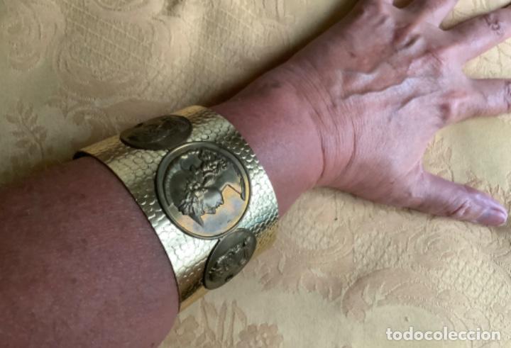 Vintage: BRAZALETE VINTAGE DORADO - Foto 12