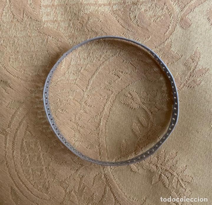 Vintage: ANTIGUA PULSERA DE PLATA CALADA - Foto 3