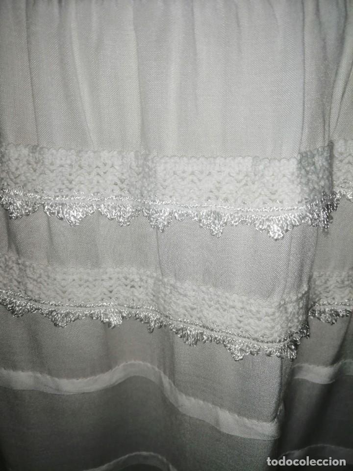 Vintage: Falda blanca de algod&oacute;n - Foto 4