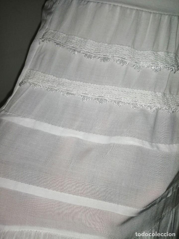 Vintage: Falda blanca de algod&oacute;n - Foto 7