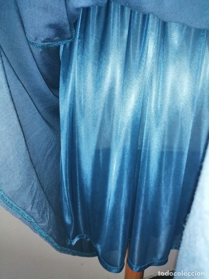 Vintage: Vestido azul - Foto 4