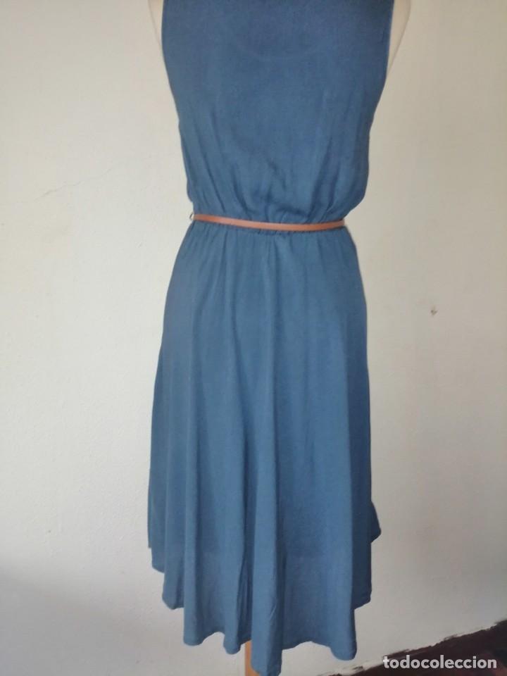 Vintage: Vestido azul - Foto 6