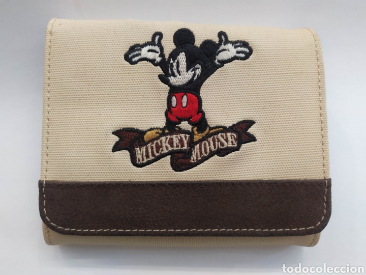 Vintage: Cartera monedero vintage. Mickey Mouse. - Foto 1