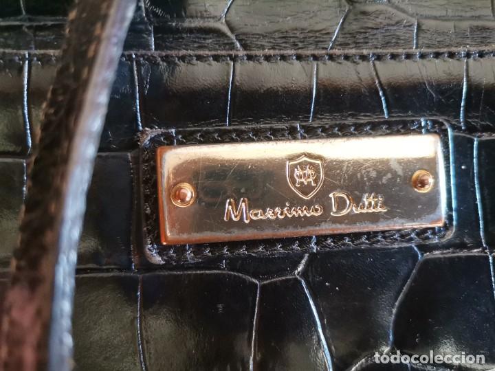 Vintage: ANTIGUO BOLSO PIEL MASSIMO DUTTI - Foto 2