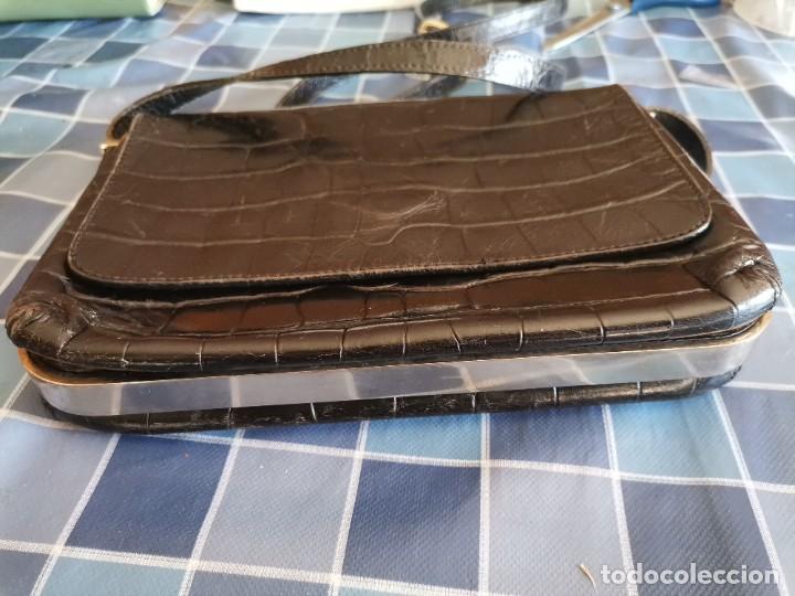 Vintage: ANTIGUO BOLSO PIEL MASSIMO DUTTI - Foto 4