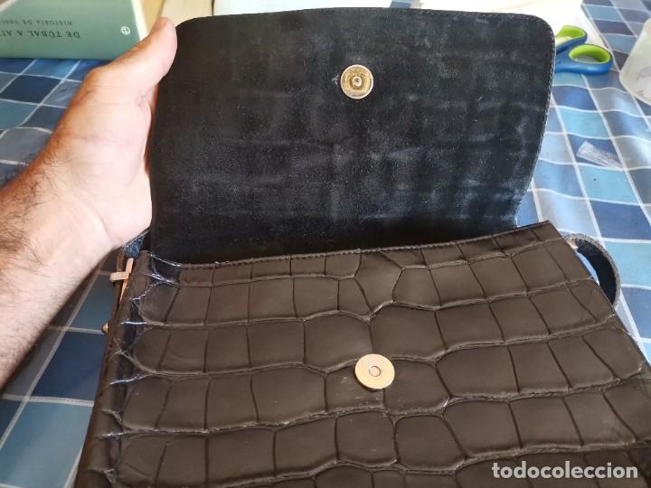 Vintage: ANTIGUO BOLSO PIEL MASSIMO DUTTI - Foto 5