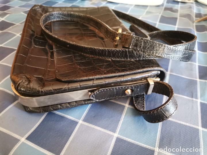 Vintage: ANTIGUO BOLSO PIEL MASSIMO DUTTI - Foto 9