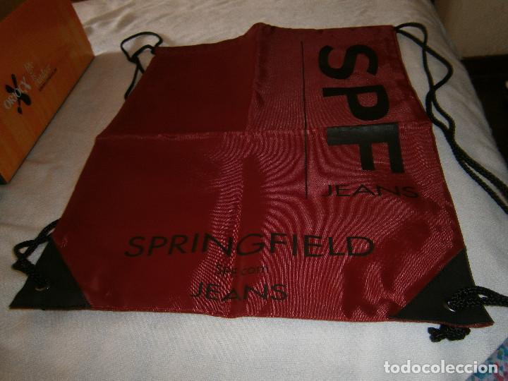 Vintage: bolsa plastificada Springfield tipo mochila - Foto 1