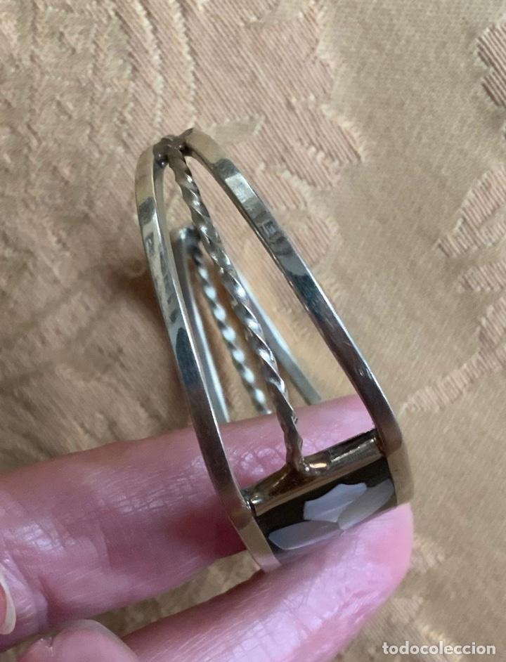 Vintage: PULSERA DE ALPACA CON N&Aacute;CAR, MEXICO - Foto 10
