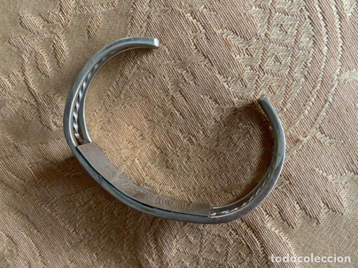 Vintage: PULSERA DE ALPACA CON N&Aacute;CAR, MEXICO - Foto 15