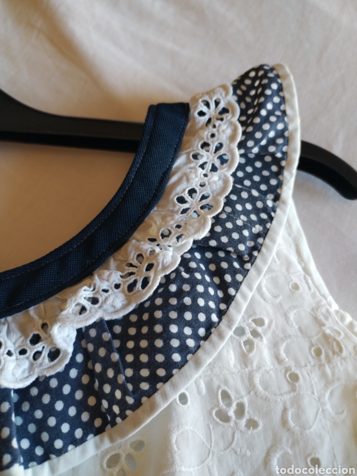 Vintage: Blusa con volantes bordada - Foto 3