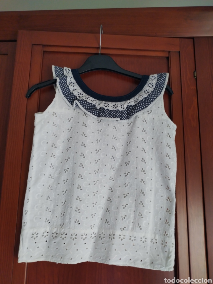 Vintage: Blusa con volantes bordada - Foto 5