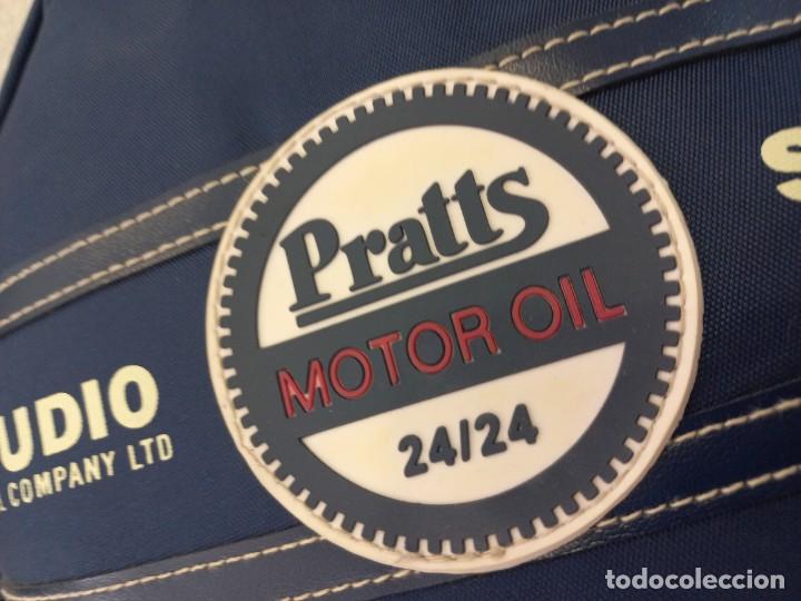Vintage: MOCHILA &uml;PRATTS &uml; azul redondeada - Foto 5