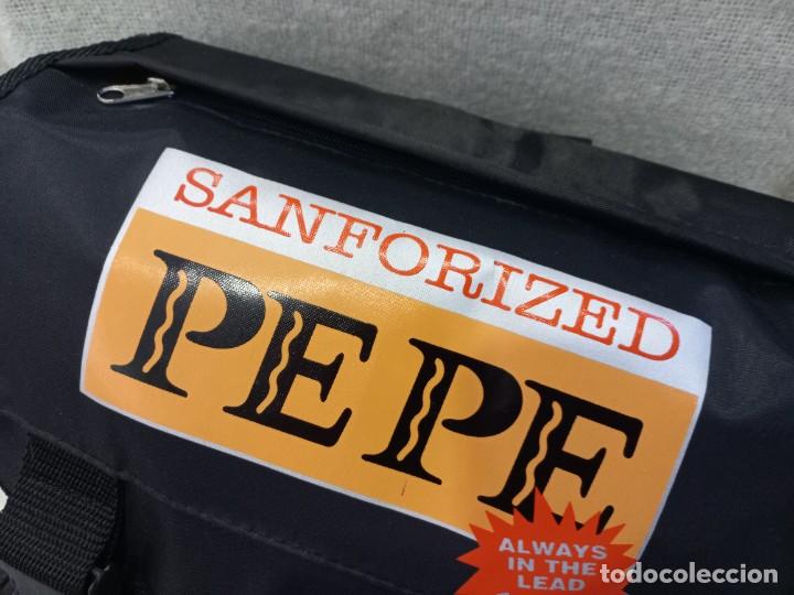 Vintage: MOCHILA &uml;PEPE&uml; negro-naranja - Foto 5