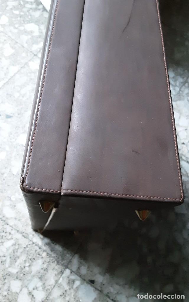 Vintage: Cartera Portadocumentos antigua aprox. A&ntilde;os 60 - Foto 7