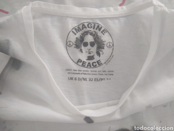 Vintage: camiseta John Lennon & Joko Ono - Foto 2