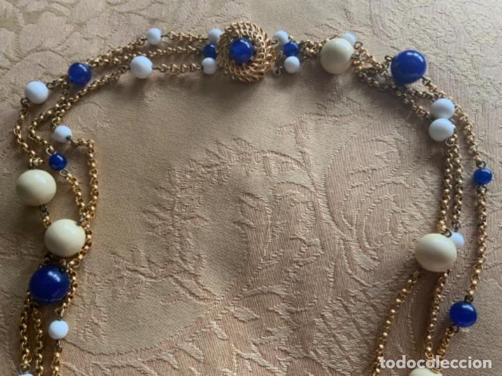Vintage: COLLAR A&Ntilde;O 60 CADENAS, 3 VUELTAS - Foto 3