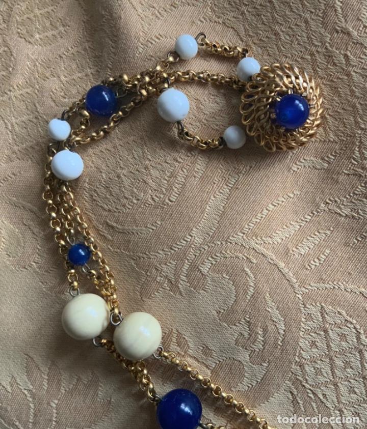 Vintage: COLLAR A&Ntilde;O 60 CADENAS, 3 VUELTAS - Foto 9