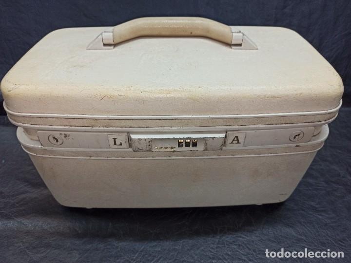 Vintage: Samsonite. Antiguo joyero de viaje. C70 - Foto 1