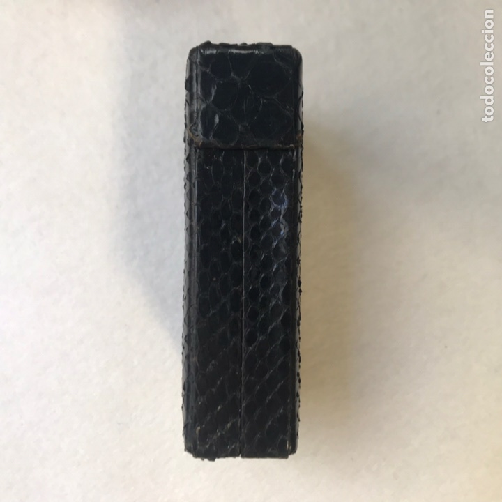 Vintage: PITILLERA DE PIEL DE SERPIENTE O SIMILAR - Foto 3