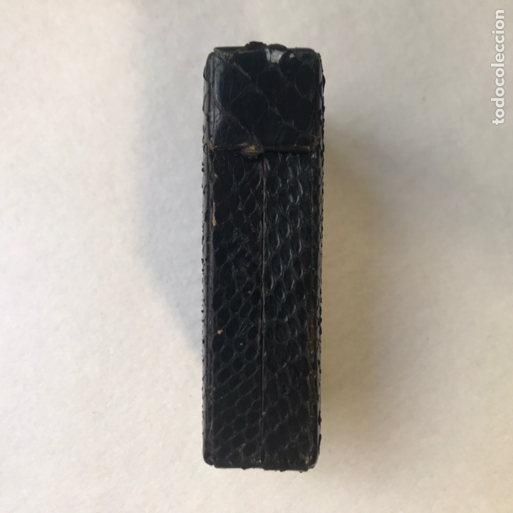 Vintage: PITILLERA DE PIEL DE SERPIENTE O SIMILAR - Foto 4