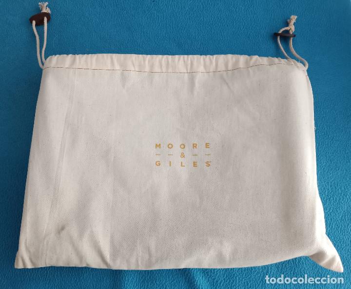 Vintage: BOLSO DE PIEL DE MOORE & GILES. - Foto 6