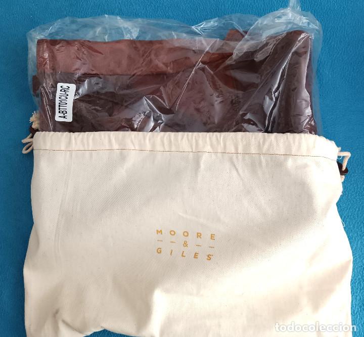Vintage: BOLSO DE PIEL DE MOORE & GILES. - Foto 7