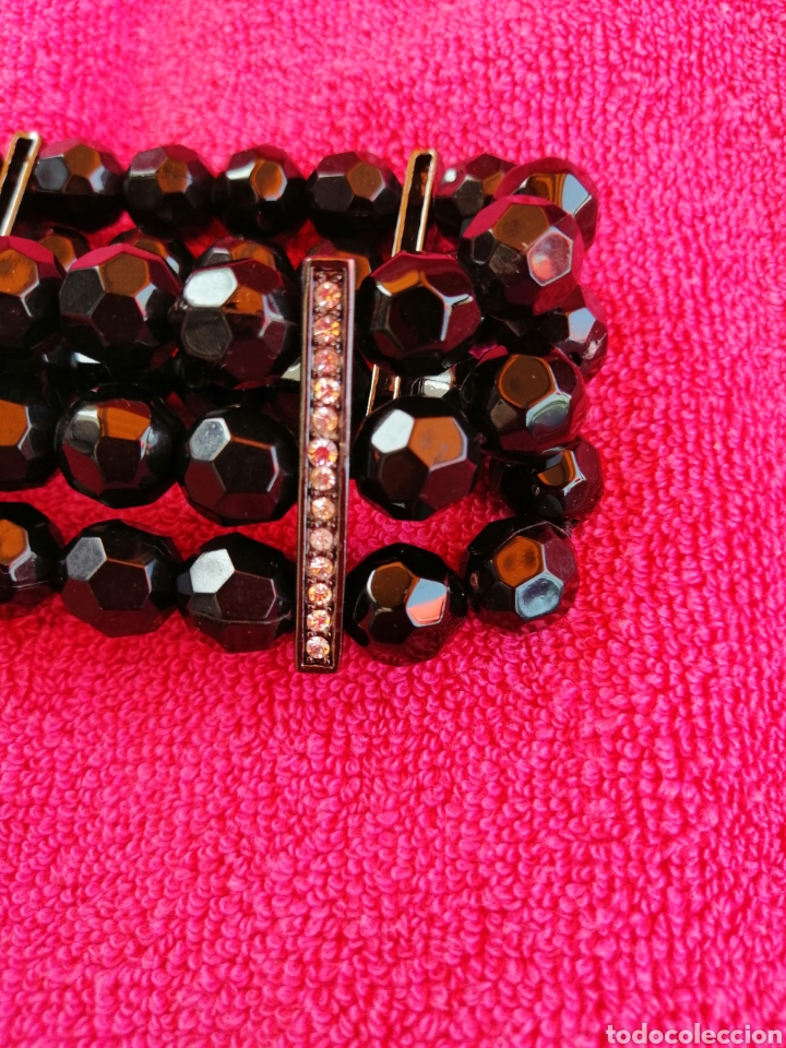 Vintage: Pulsera el&aacute;stica y pinza para el pelo. - Foto 3