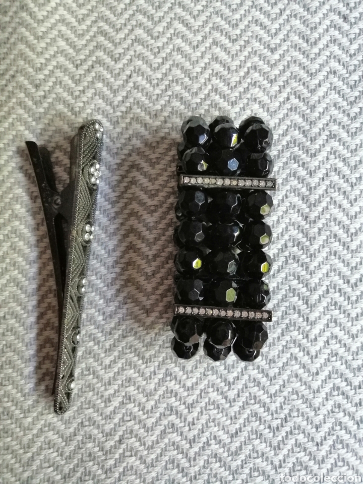 Vintage: Pulsera el&aacute;stica y pinza para el pelo. - Foto 4