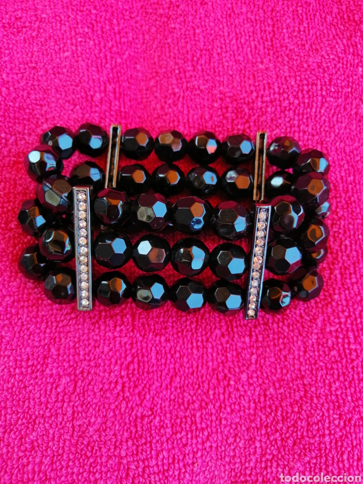 Vintage: Pulsera el&aacute;stica y pinza para el pelo. - Foto 2