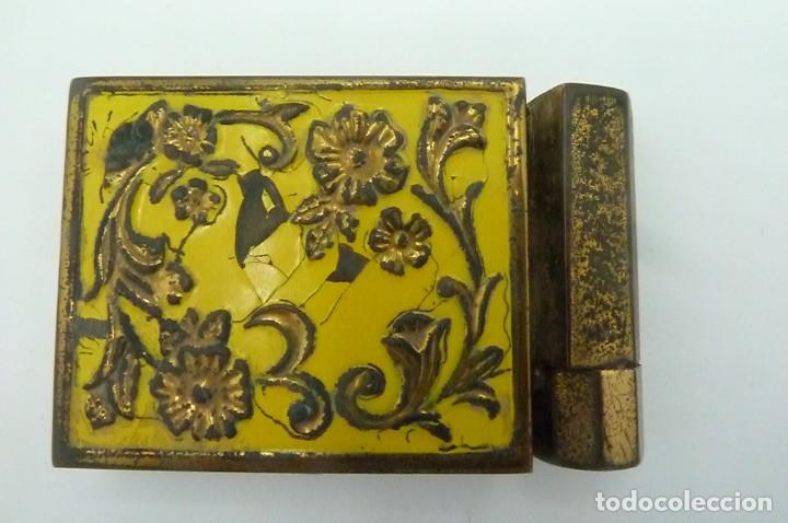 Vintage: Antigua polvera con espejo - Foto 1