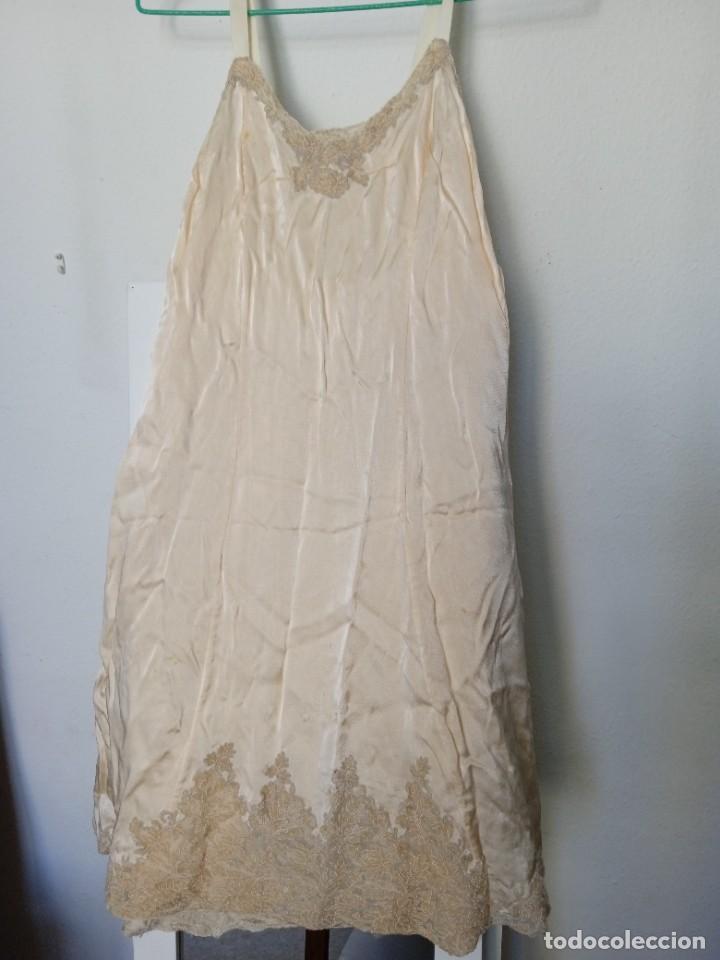 Vintage: Enaguas beige vintage - Foto 1