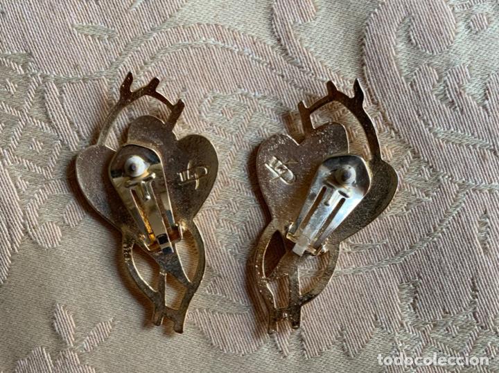 Vintage: PENDIENTES VINTAGE ESMALTADOS - Foto 11