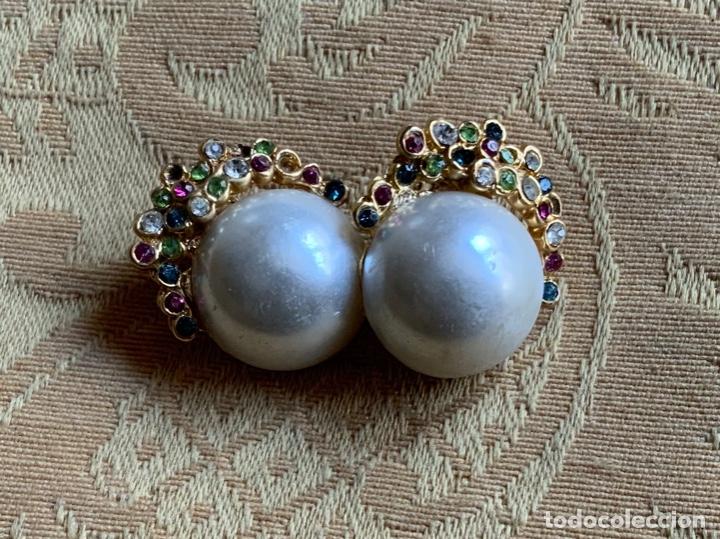 Vintage: PENDIENTES VINTAGE PERLA - Foto 5