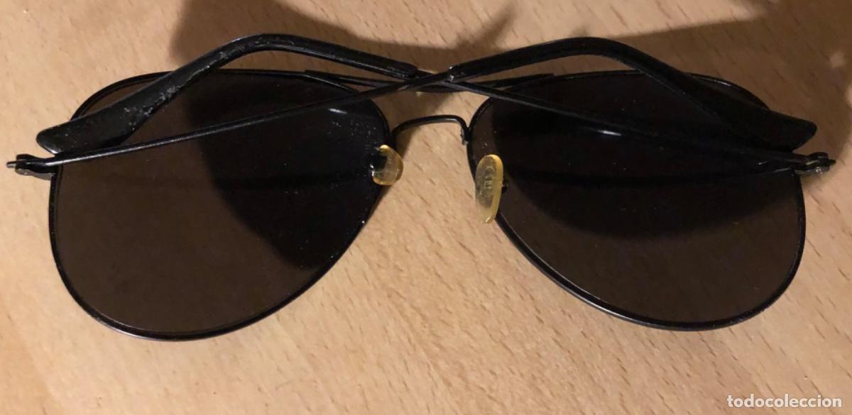 Vintage: GAFAS DE SOL RETRO CRISTALES OSCUROS - Foto 2