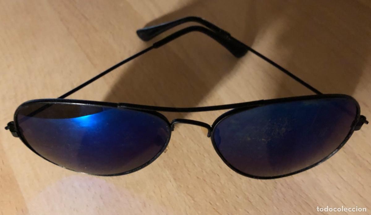 Vintage: GAFAS DE SOL RETRO CRISTALES OSCUROS - Foto 3
