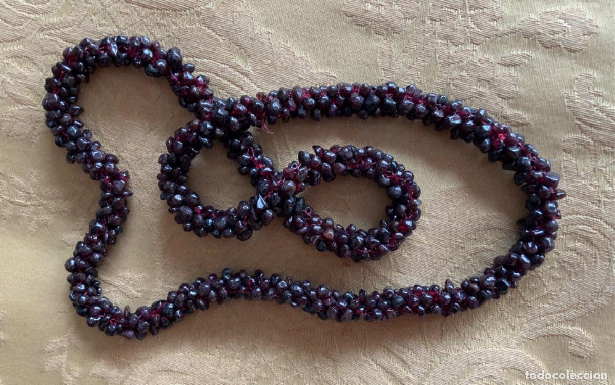 Vintage: COLLAR DE GRANATES NATURALES - Foto 1