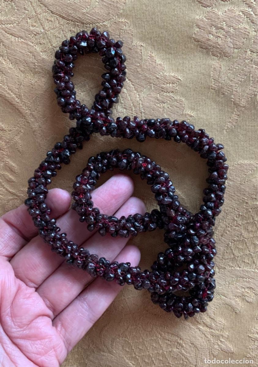 Vintage: COLLAR DE GRANATES NATURALES - Foto 13