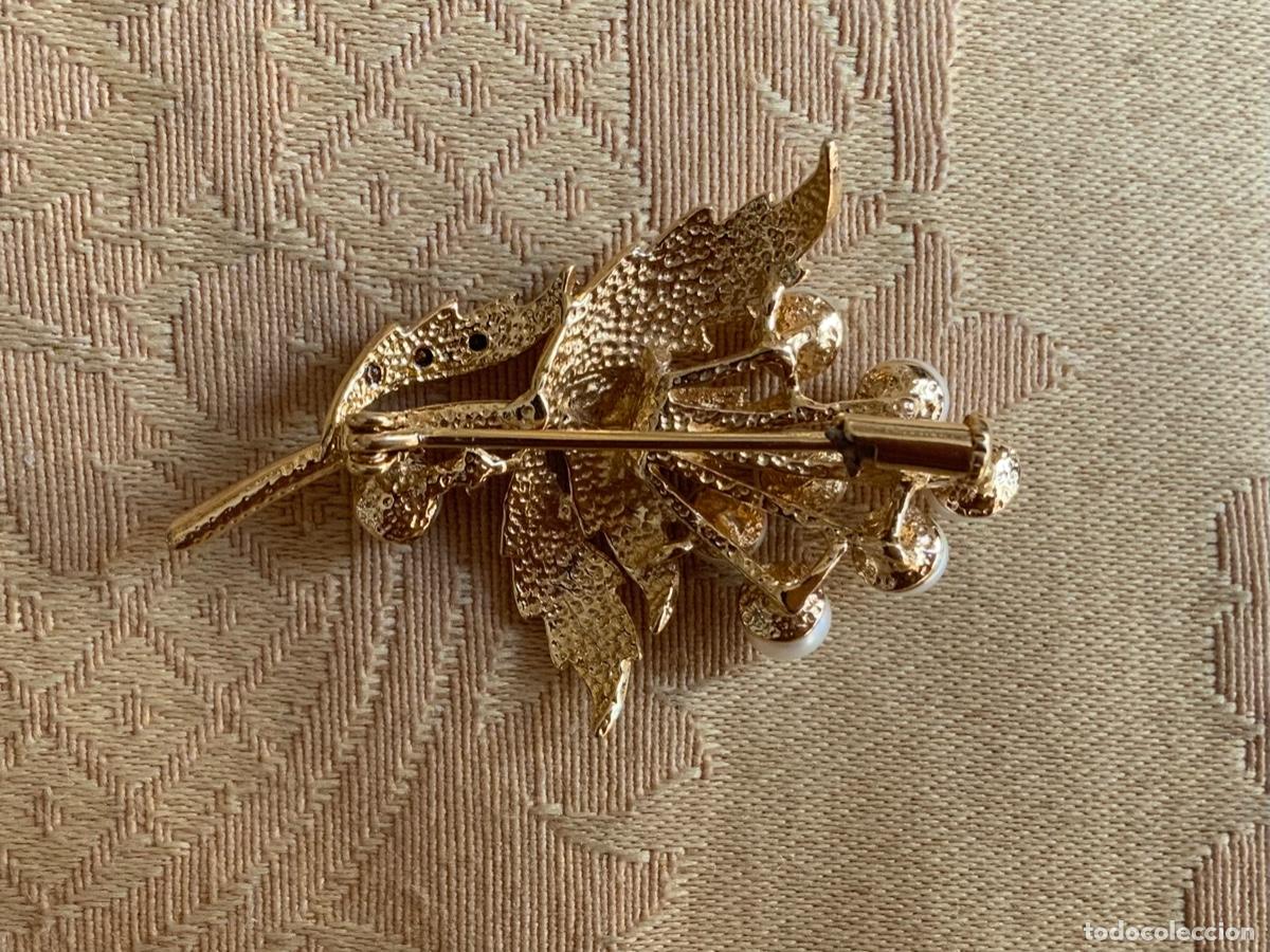 Vintage: BROCHE VINTAGE RAMILLETE DE PERLAS - Foto 7