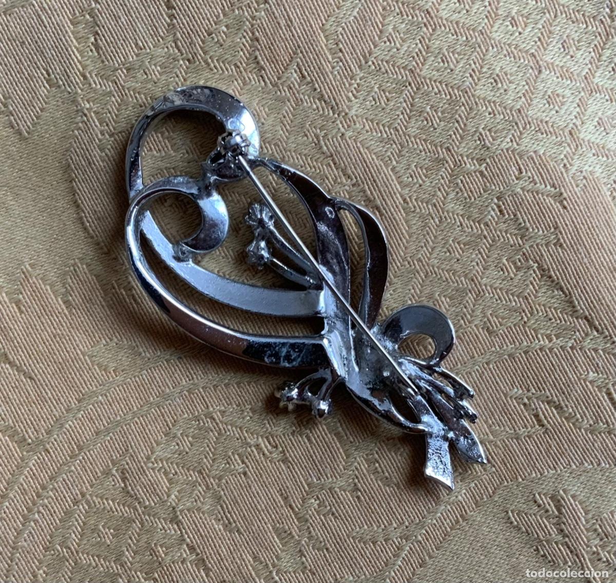 Vintage: BROCHE FLORAL PEDRER&Iacute;A - Foto 8