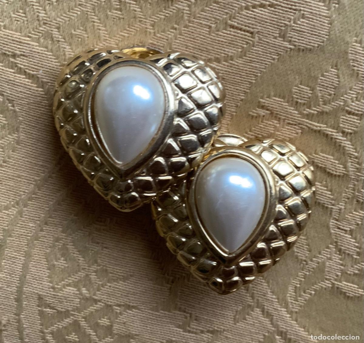 Vintage: PENDIENTES VINTAGE CORAZ&Oacute;N A&Ntilde;OS 80 - Foto 7
