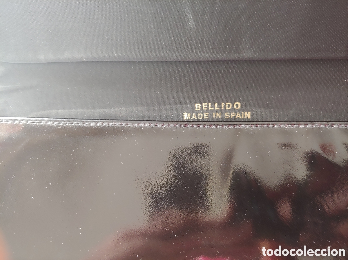 Vintage: Bolso en piel charol marca Bellido - Foto 3